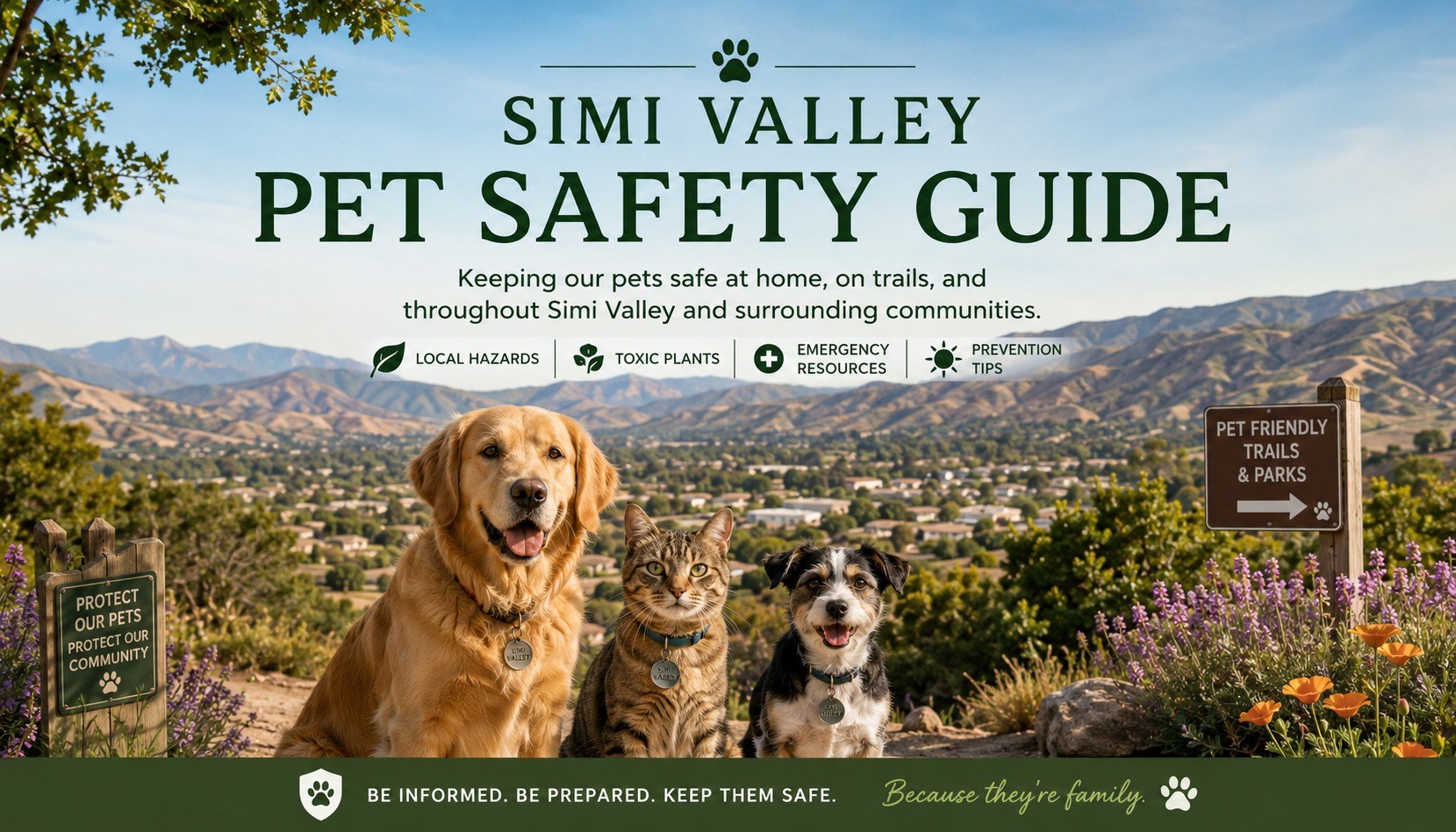 Pet-safe landscaping in Simi Valley
